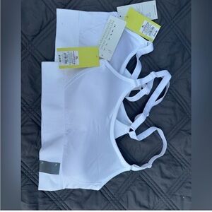 4 pack All in Motion White Seamless Sports Bra